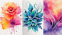 custom a watercolor tattoo design