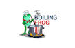 boiling frog podcast logo design