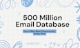 provide 500 million email databases