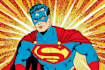 design an amazing superhero pop art
