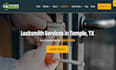 design locksmith website, locksmith landing page, locksmith website