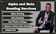 beta reader alpha reader fiction critique fantasy manuscript romance beta reader
