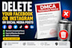 delete your facebook or instagram or social media posts