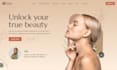 design aesthetic website, esthetician website, skincare website in wordpress