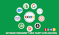 integrate zoho with third party application using API