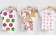 create seamless unique patterns for baby clothing design