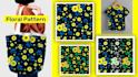 create seamless floral pattern for baby clothing design