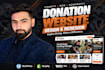 design donation website, charity website, ngo website, nonprofit website