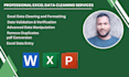 clean and format excel data and solve excel problems