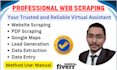 do data extraction, website scraping, data mining manually