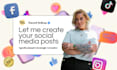 make effective and visual appealing social media posts