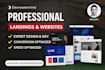 design a conversion optimized wordpress website with custom PHP