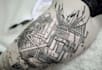 do linework and geometric customized linework tattoo design