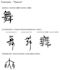 handwrite japanese and chinese calligraphy in multiple styles