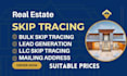 expert real estate skip tracing with tloxp for llcs