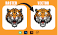 turn any raster image into a vector
