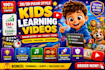 create best kids learning videos for youtube, kids channel
