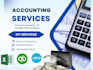 handle setup, clean up, and bookkeeping in quickbooks online, xero, and wave