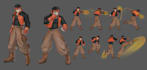 design 2d game character in any style and genre