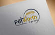 make grain growing, agriculture farm logo design