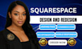 squarespace website design squarespace website redesign squarespace landing page