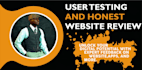 do user testing and website review