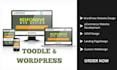 toddle website, responsive web app, landing page website