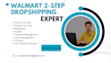 walmart dropshipping VA, wfs, 2 step dropshipping virtual assistant