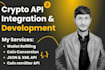 crypto wallet setup and blockchain integration expert
