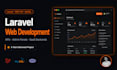develop your laravel web application, rest API, or admin dashboard