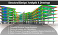 do structural design, civil and structural engineering, 3d modeling structure