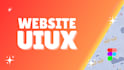 design professional user friendly figma uiux for website
