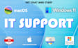 provide IT technical support for mac, windows and devices