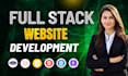 develop a custom full stack web application using laravel, react or node