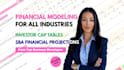 develop financial models for investor and bank loans