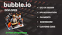 be bubble io developer bubble io app web apps  mvps developer