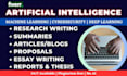 do technical research writing on artificial intelligence and machine learning