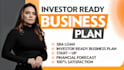 create a comprehensive business plan