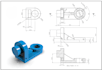 design detailed 2d drawings and 3d models using autocad