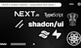 develop modern next js shadcn ui typescript website