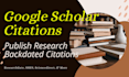 increase your google scholar citations, backdated citations
