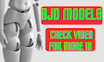 do 3d ball jointed articulated model, bjd toy, doll, flexi model, 3d printing