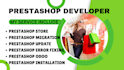install, update, develop prestashop store, migration,  prestashop, fix error