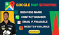 scrape b2b gmb google map leads generation data scraping, gmb citation leads