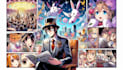 a comic illustrations for your anime and manga book pages