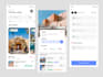 develop and implement a hotel booking app, flight booking app, ticket app
