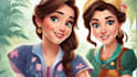 draw a cute disney style portrait