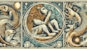 do linocut carving prints style illustration