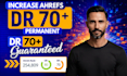 increase domain rating ahrefs dr 70 plus