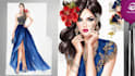 do stunning fashion illustration
